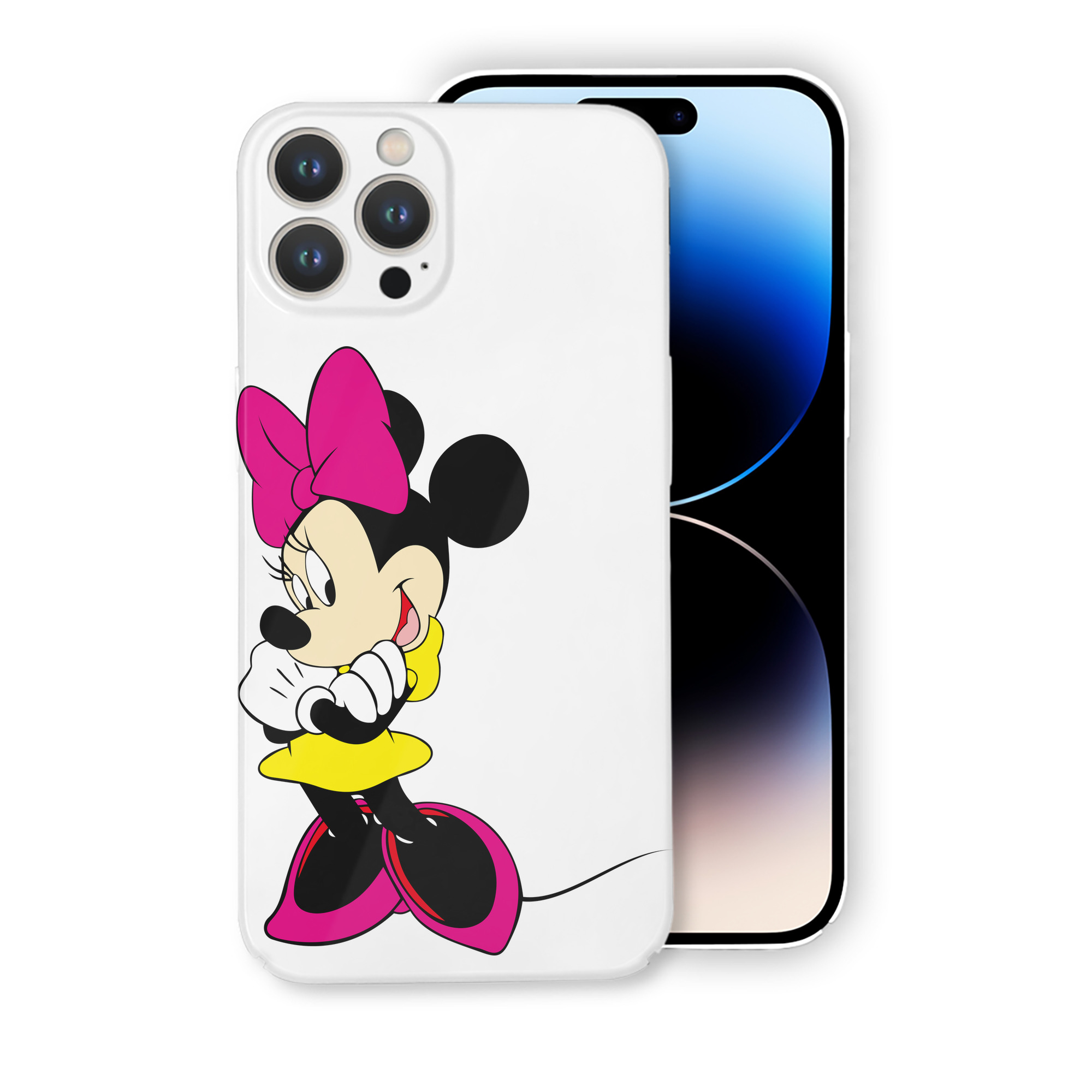 （画像用） ミッキーマウス Mickey Mouse 【iPhone 14シリーズ対応】ハードケース